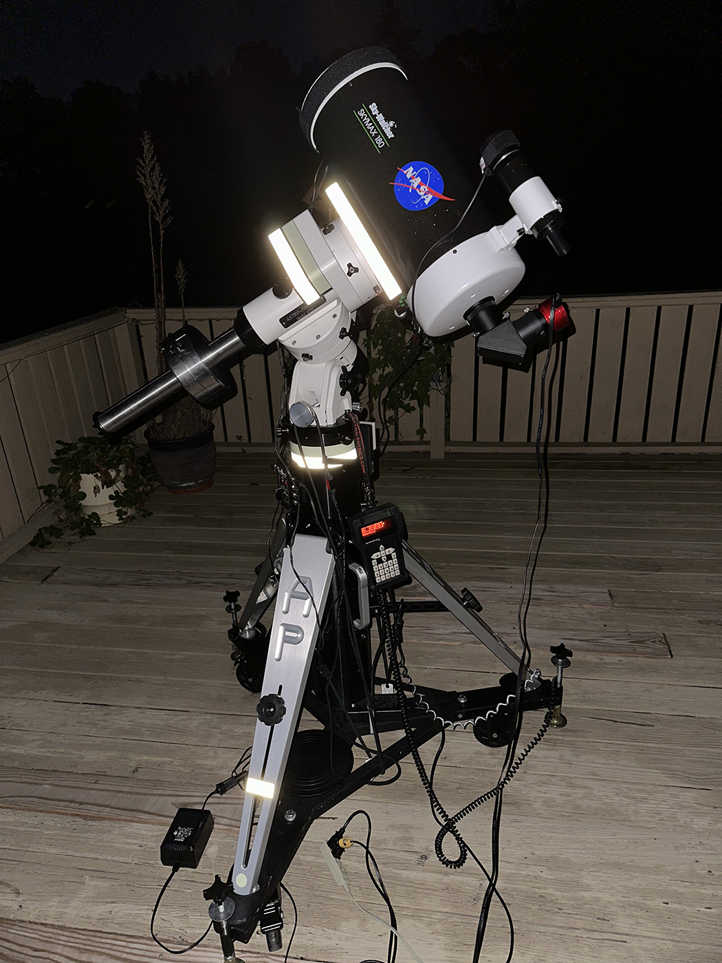 Sky-Watcher 180mm Mak-Cass and Astro-Physics Mach2GTO mount 10/02/2023