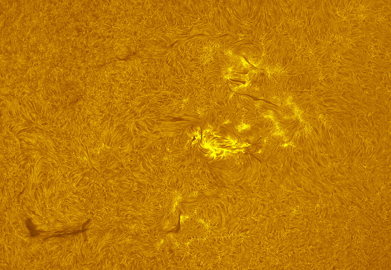 Active region 4545 in h-alpha 10/06/26