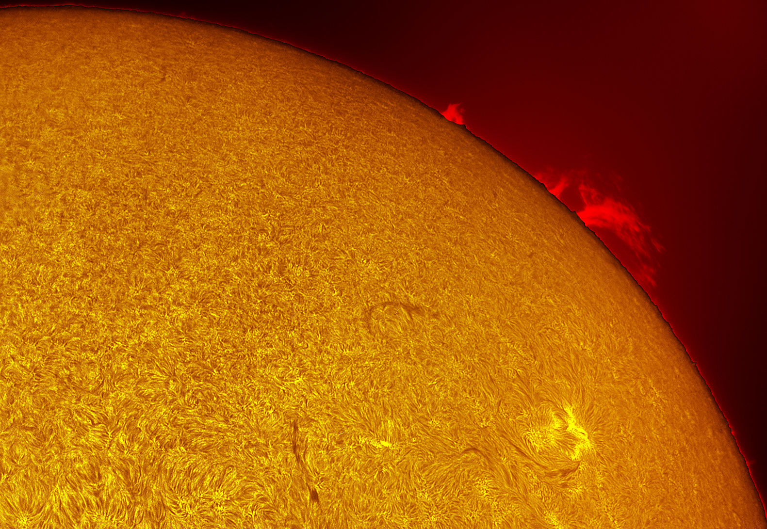 Active region 4547 in h-alpha 10/06/26