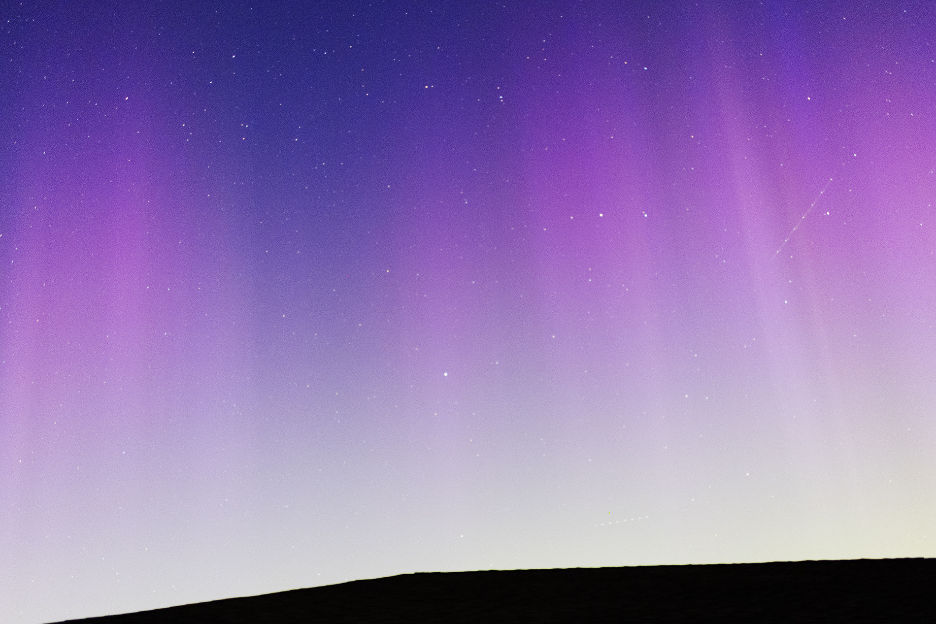 The All Sky Aurora From Evansville, Indiana USA May 10, 2024