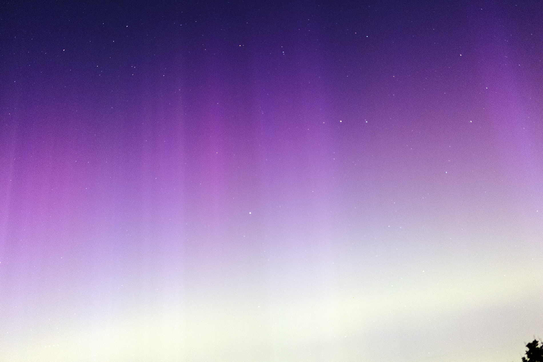 The All Sky Aurora From Evansville, Indiana USA May 10, 2024