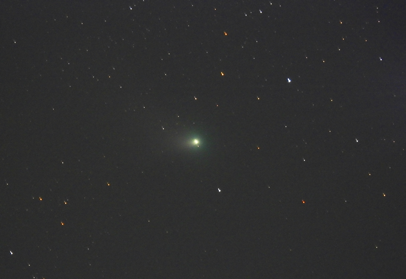 Comet 2022 E3 ZTF 02/10/2023 and Mars