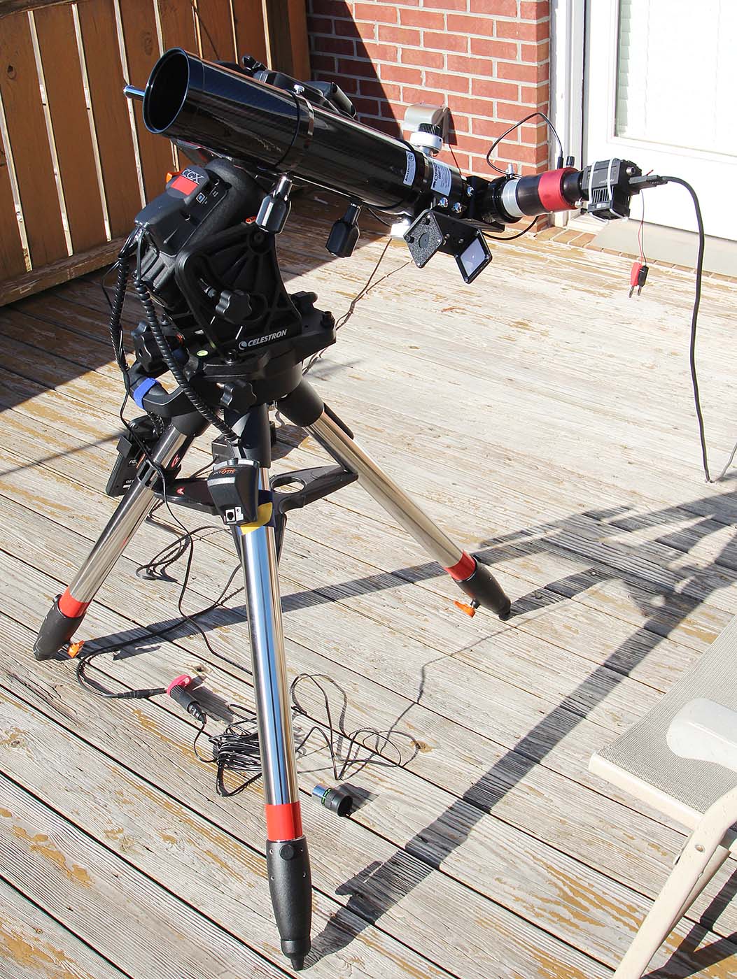 Orion ED80 on CGX Mount