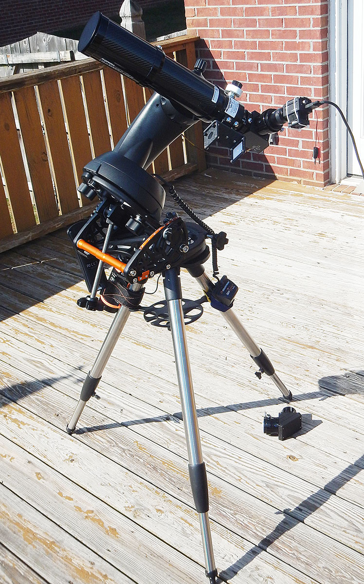 Orion ED80, Lunt solar wedge, Nexstar SE 10/29/2016