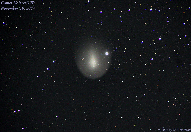 Comet Holmes/17P 11/19/2007