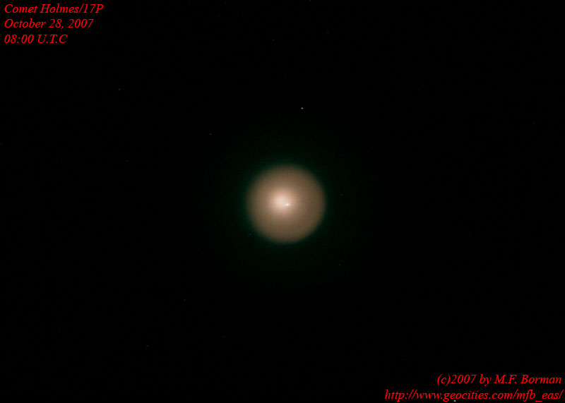 Comet Holmes/17P 10/28/07