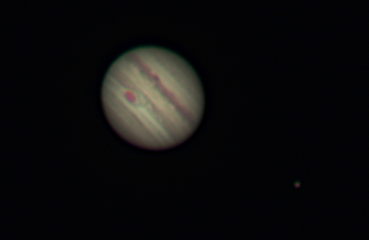 Jupiter and The Great Red Spot 05/27/2018