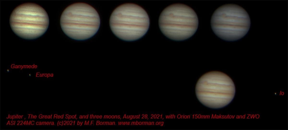Jupiter and The Great Red Spot