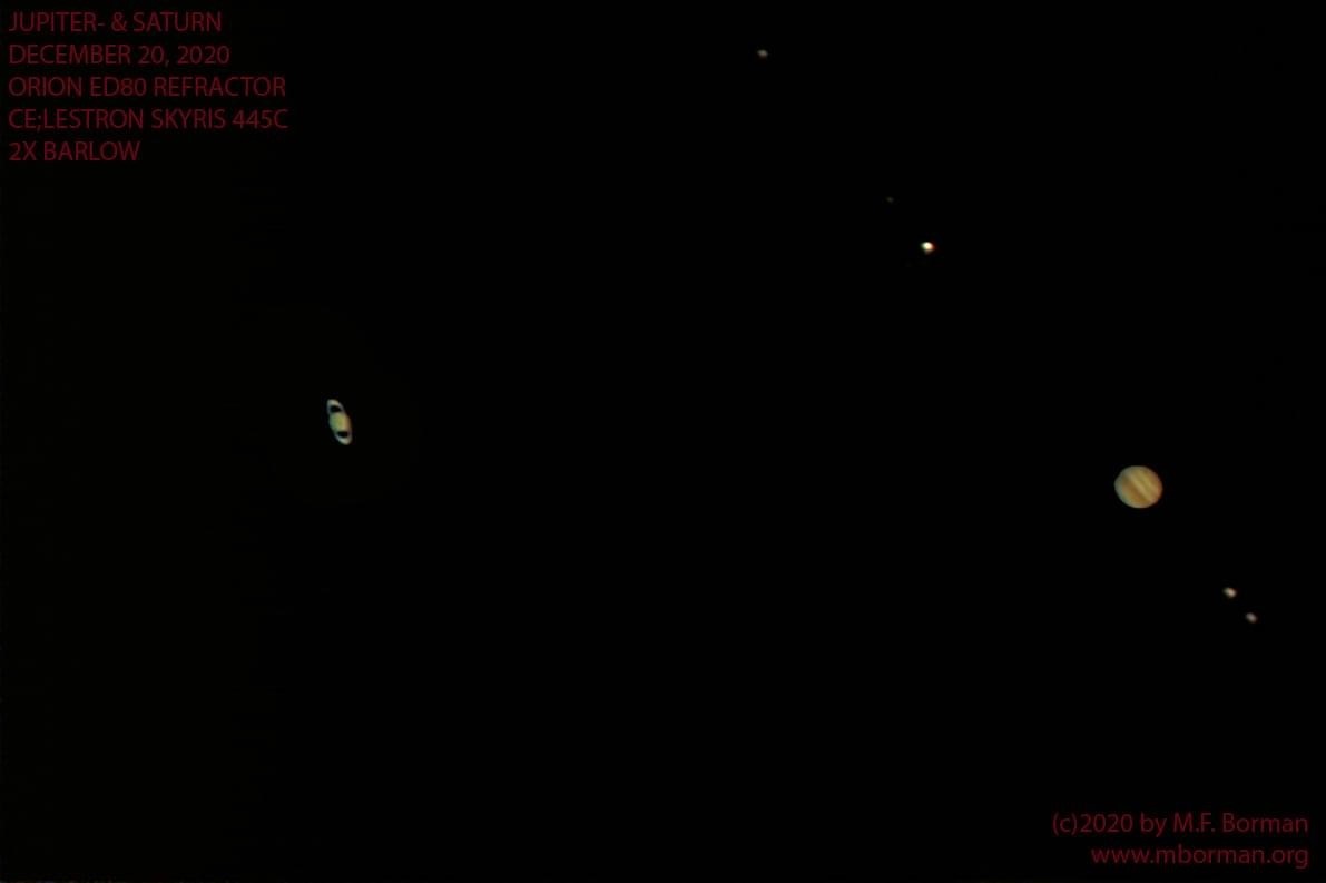 Jupiter & Saturn Conjunction