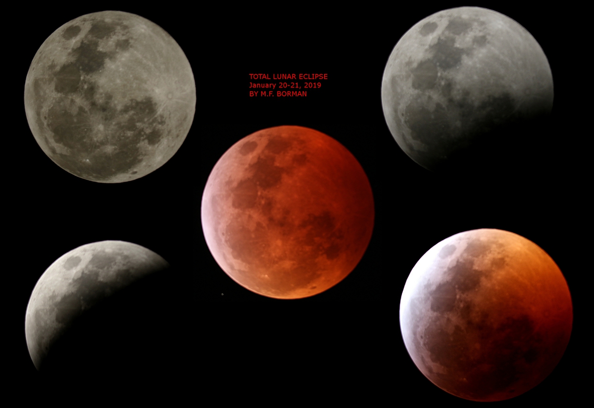 Total Lunar Eclipse January 20-21, 2019