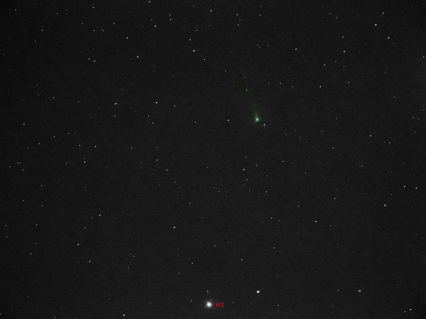 Comet c/2021 A1 Leonard 12/02/2021