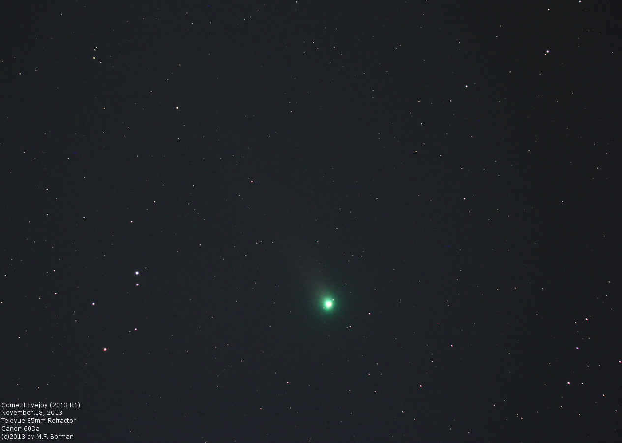 Comet Lovejoy (2013 R1) 11/18/2013