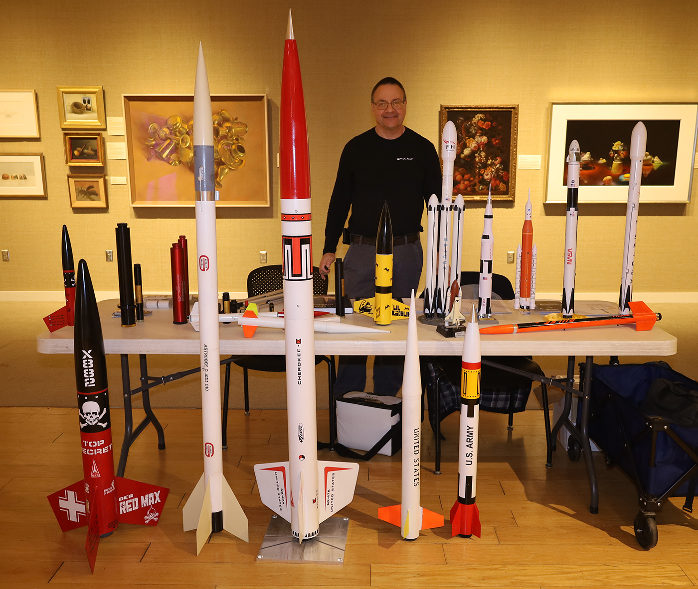 My rocket display