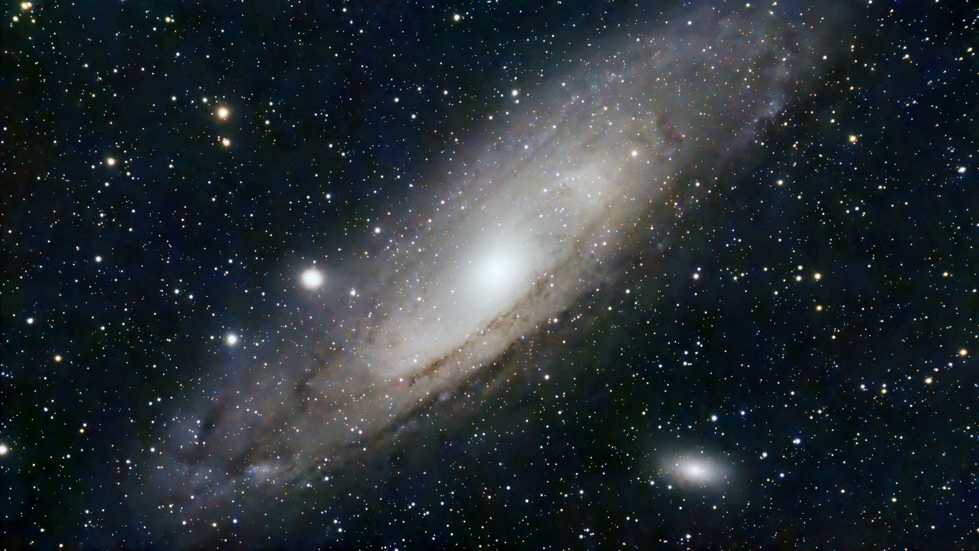 Spiral Galaxy M31 taken 11/26/25 with a Seestar S30 Smart Telescope