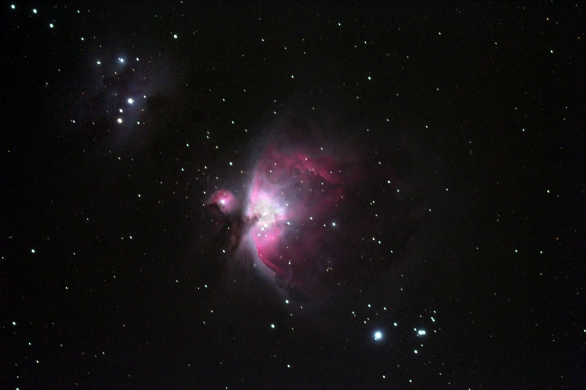 Orion Nebula (M42), taken January 9, 2015