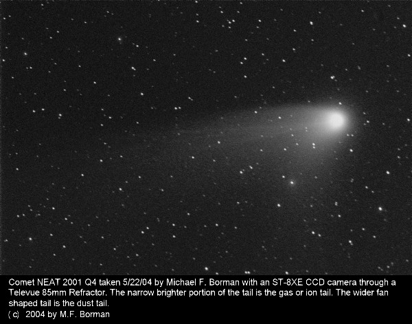 Comet NEAT 2001 Q4, May 22, 2004