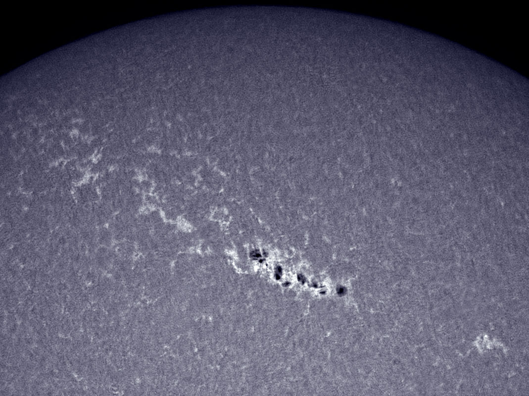 Sunspot 1045 in CaK 2/7/2010