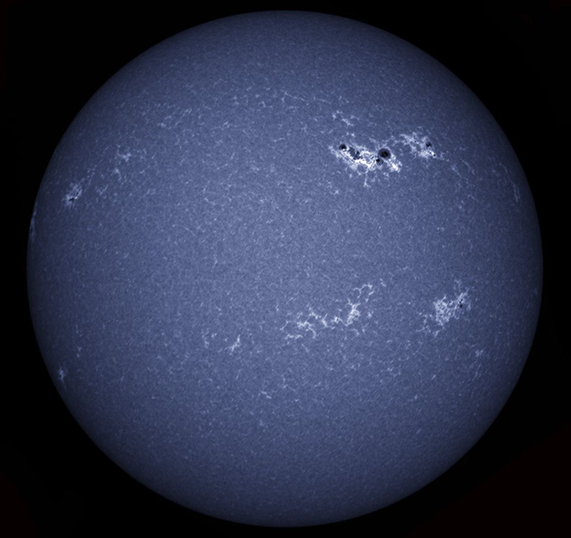 Solar Disk in CaK 03/10/2012