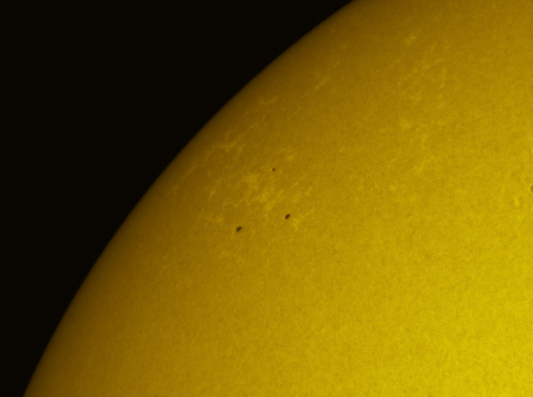 Sunspot 1172 in white light 03/12/2011