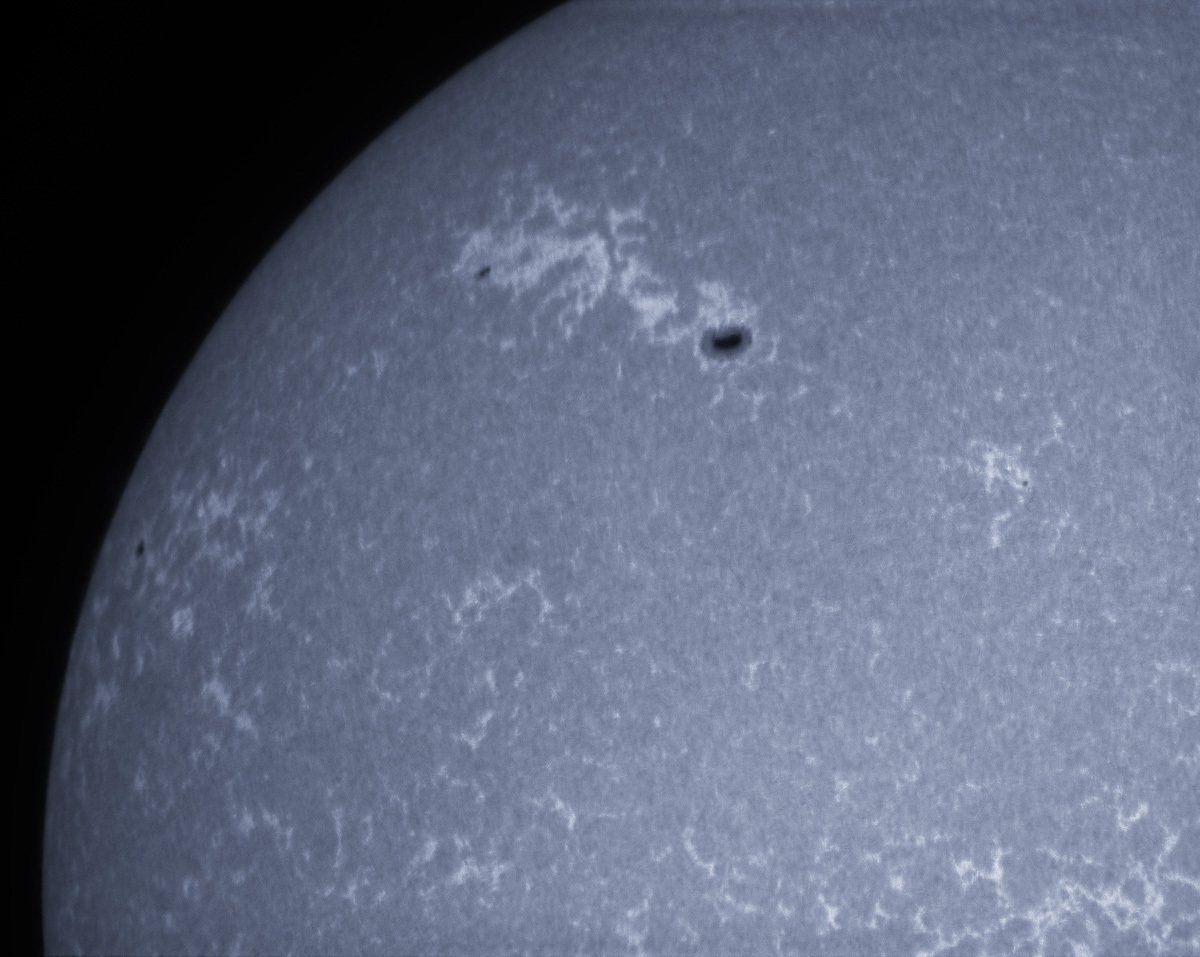 Sunspot 2005 in CaK 03/15/2014
