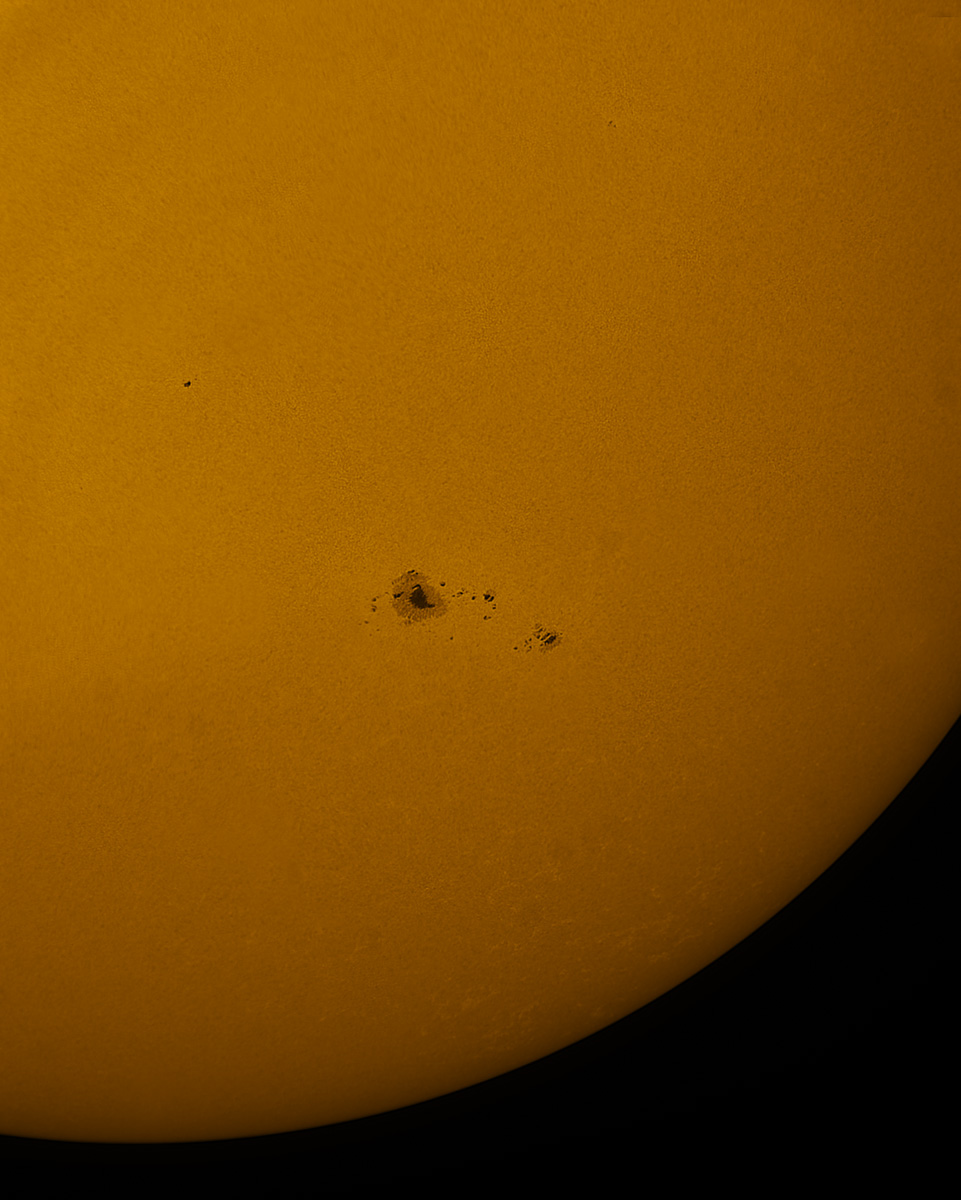 Sunspot 2297 in white light 03/15/2015