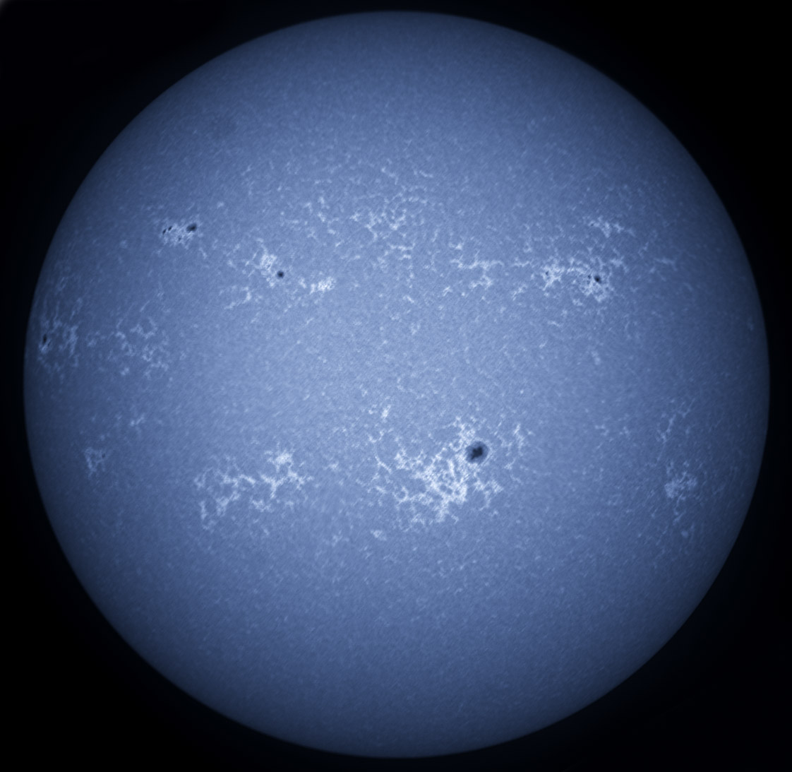 Solar Disk in CaK 04/06/2013