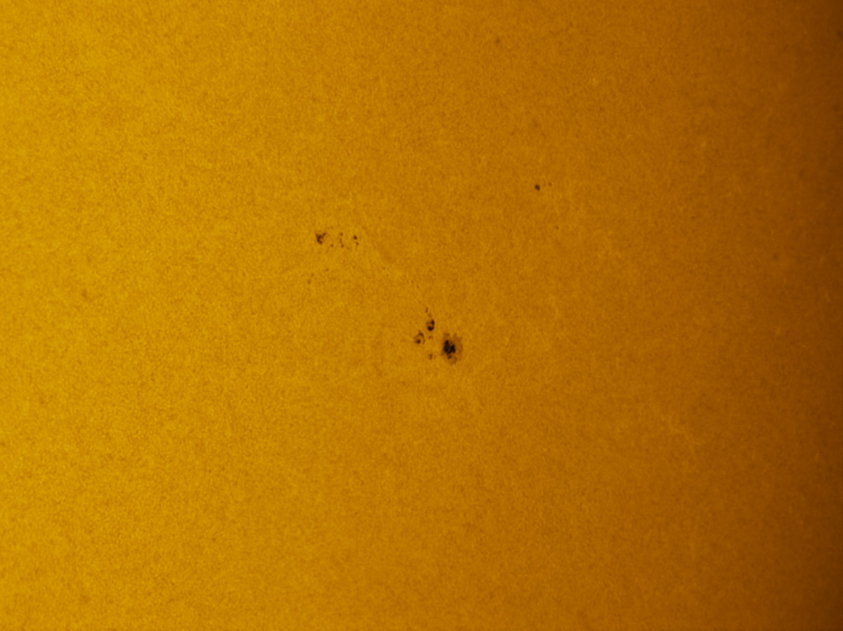 Sunspot 1713 in white light 04/06/2013
