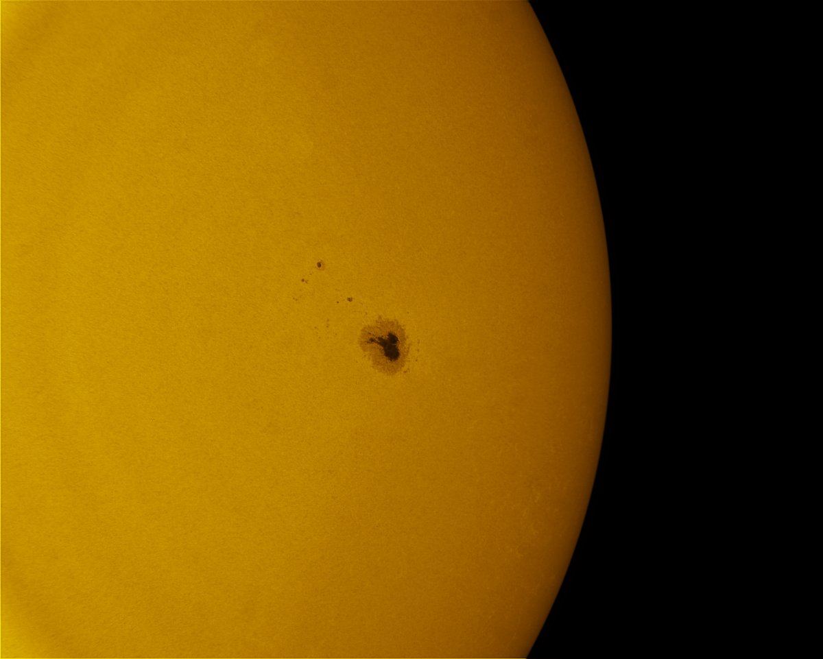 Sunspot 2529 in white light 04/16/2016