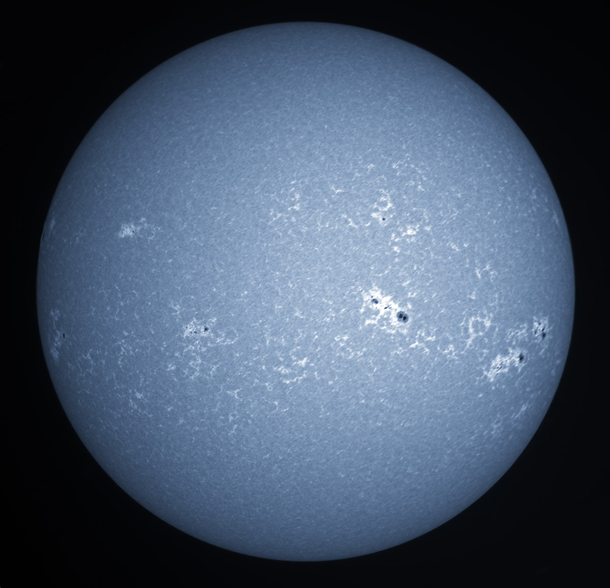 Solar Disk in CaK 05/04/2014