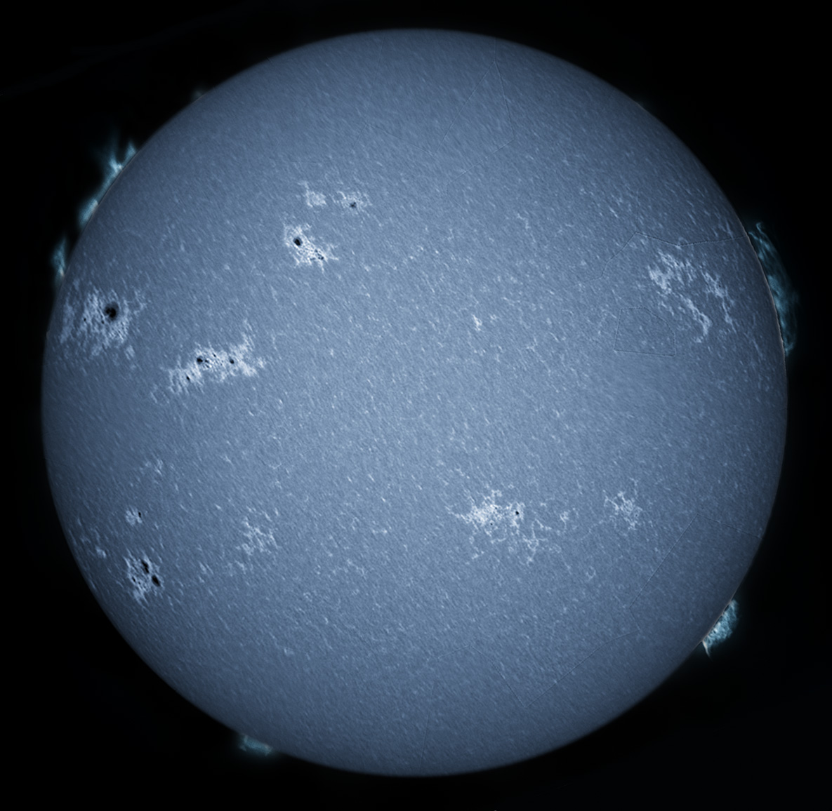 Solar Disk in CaK 05/12/2013