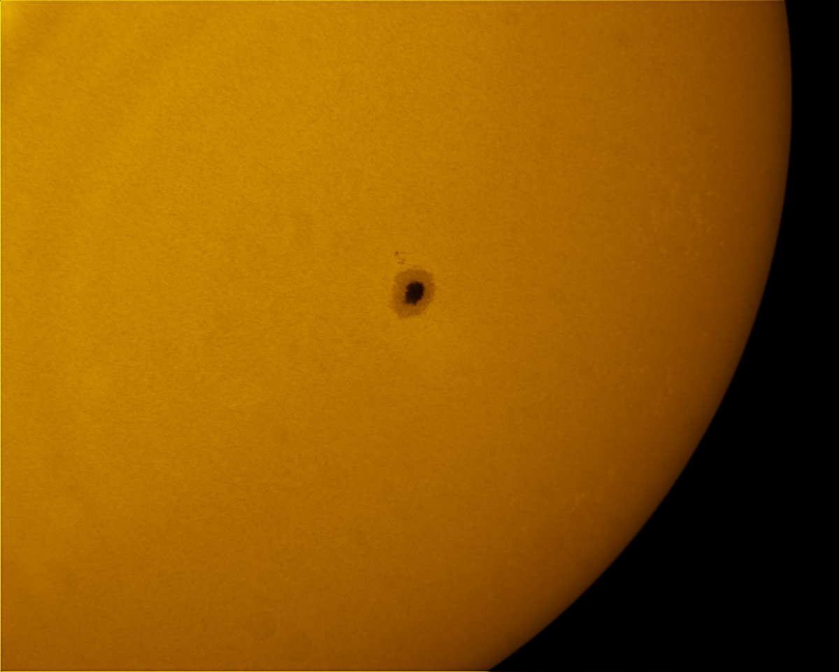 Sunspot 2546 in white light 05/22/2016