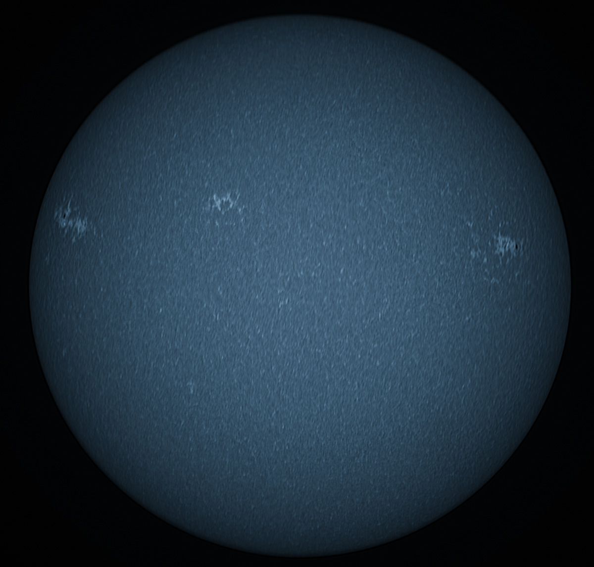 Solar disk in CaK 05/25/2018