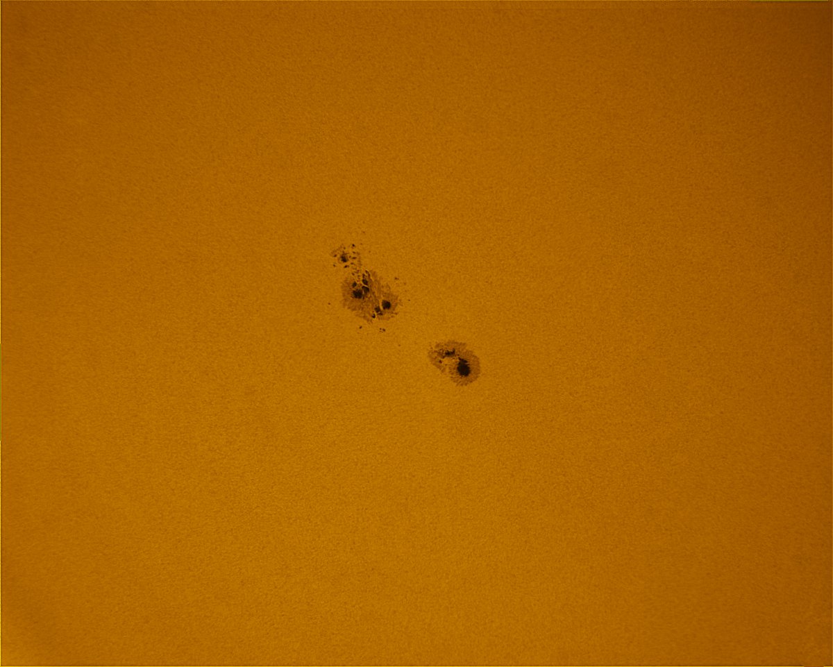 Sunspot 2371 in white light 06/21/2015