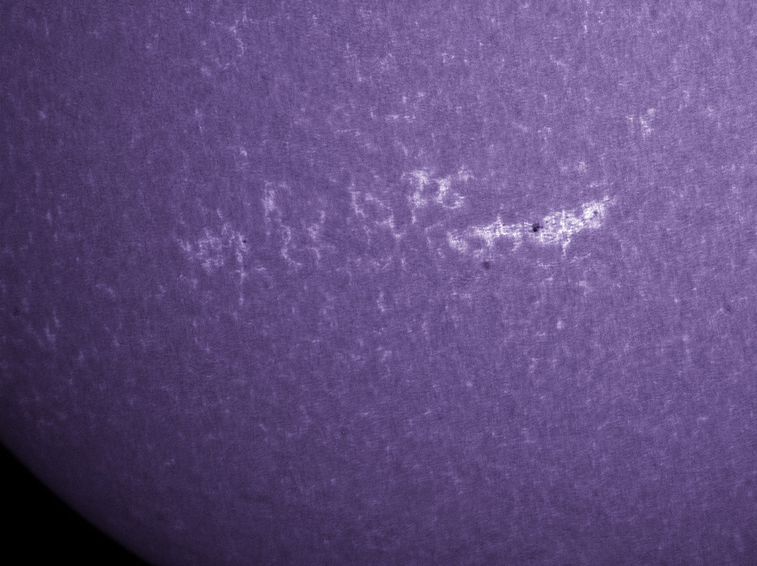 Sunspot 1247 in CaK 07/09/2011