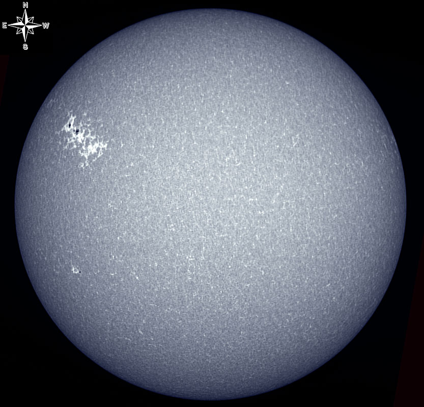 Solar Disk in CaK 7/11/2010