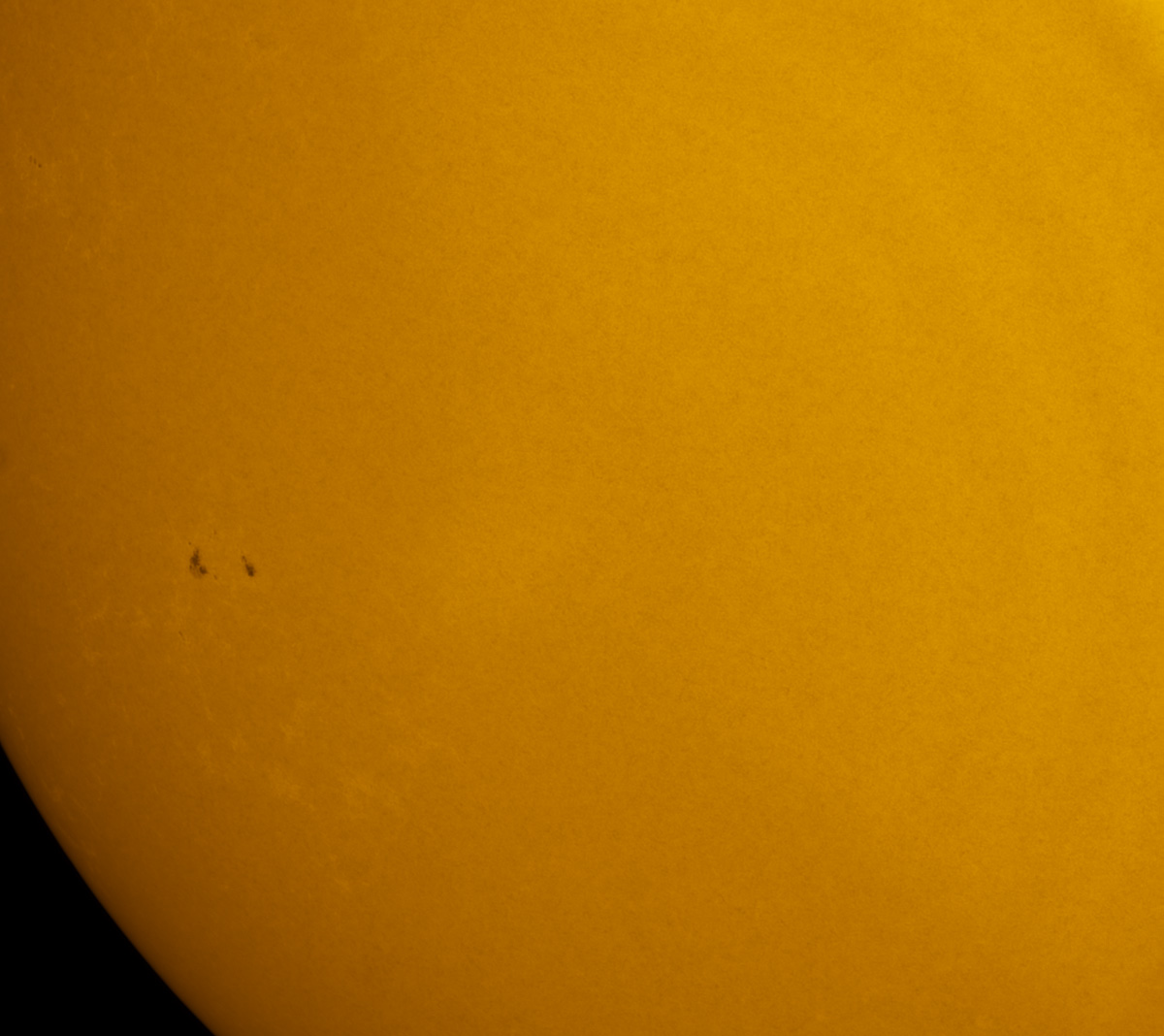 Sunspot 1791 in white light 07/12/2013