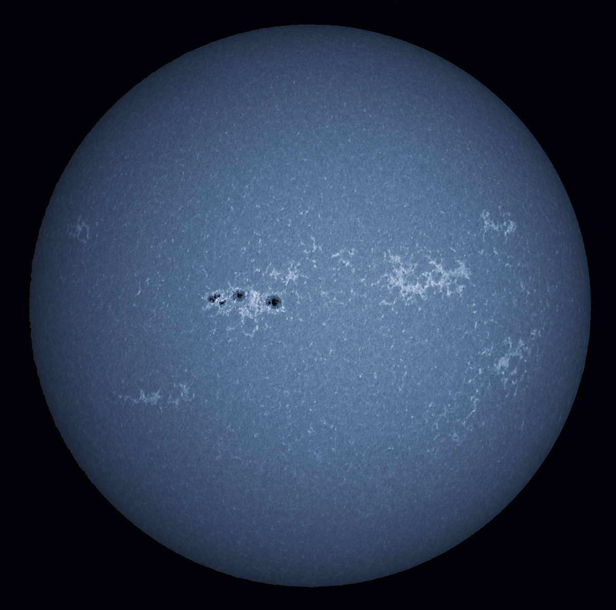 Solar Disk in CaK 07/16/2016
