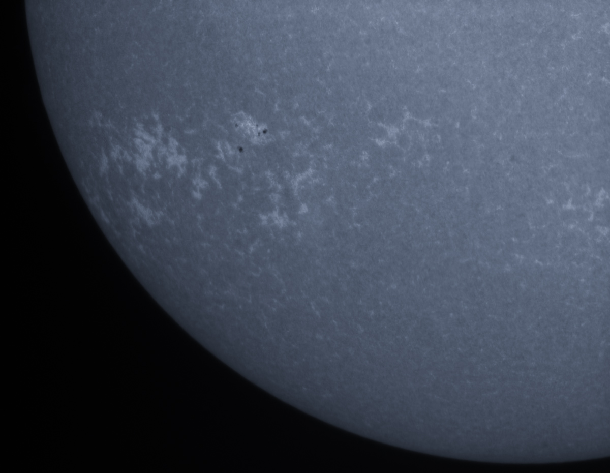 Sunspots 1799, and 1800 in CaK 07/20/2013