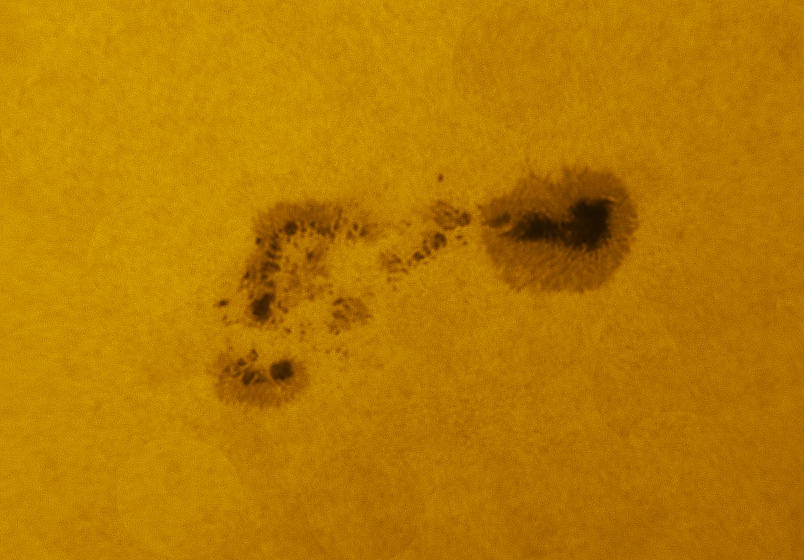 Sunspot 2396 in white light 08/08/2015