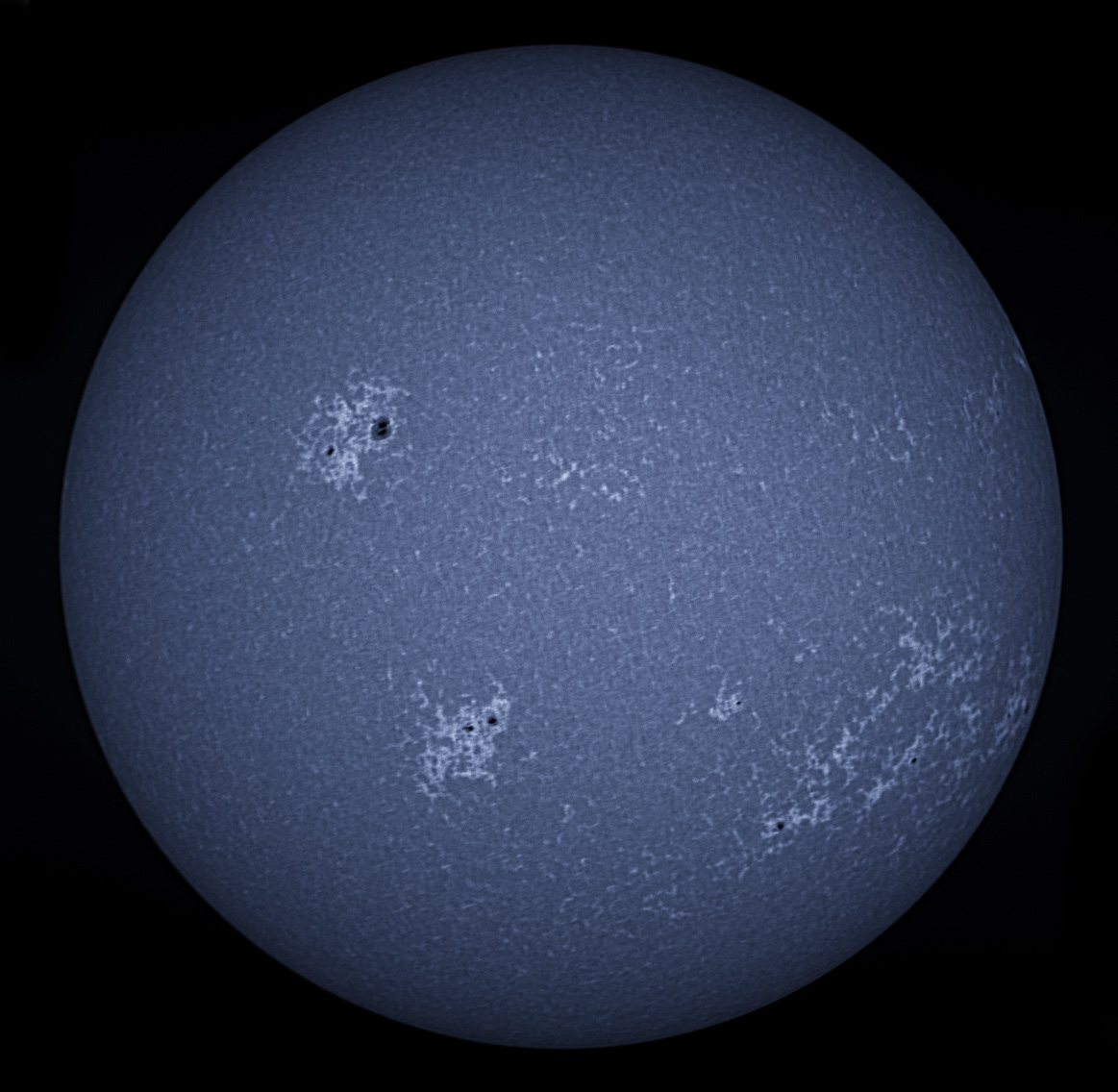 Solar Disk in CaK 07/04/2012