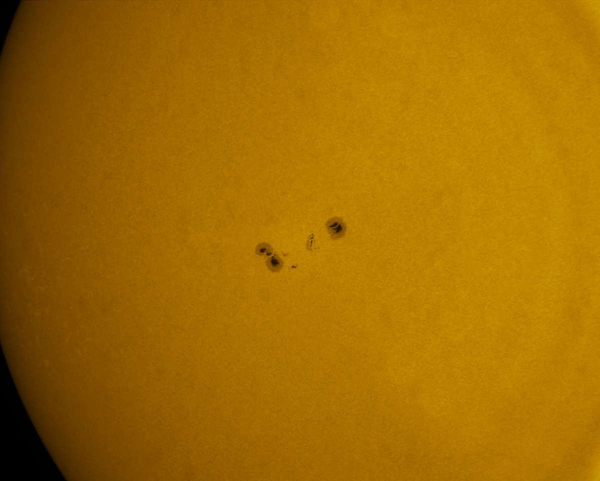 Sunspot group 2585 in white light 09/04/2016
