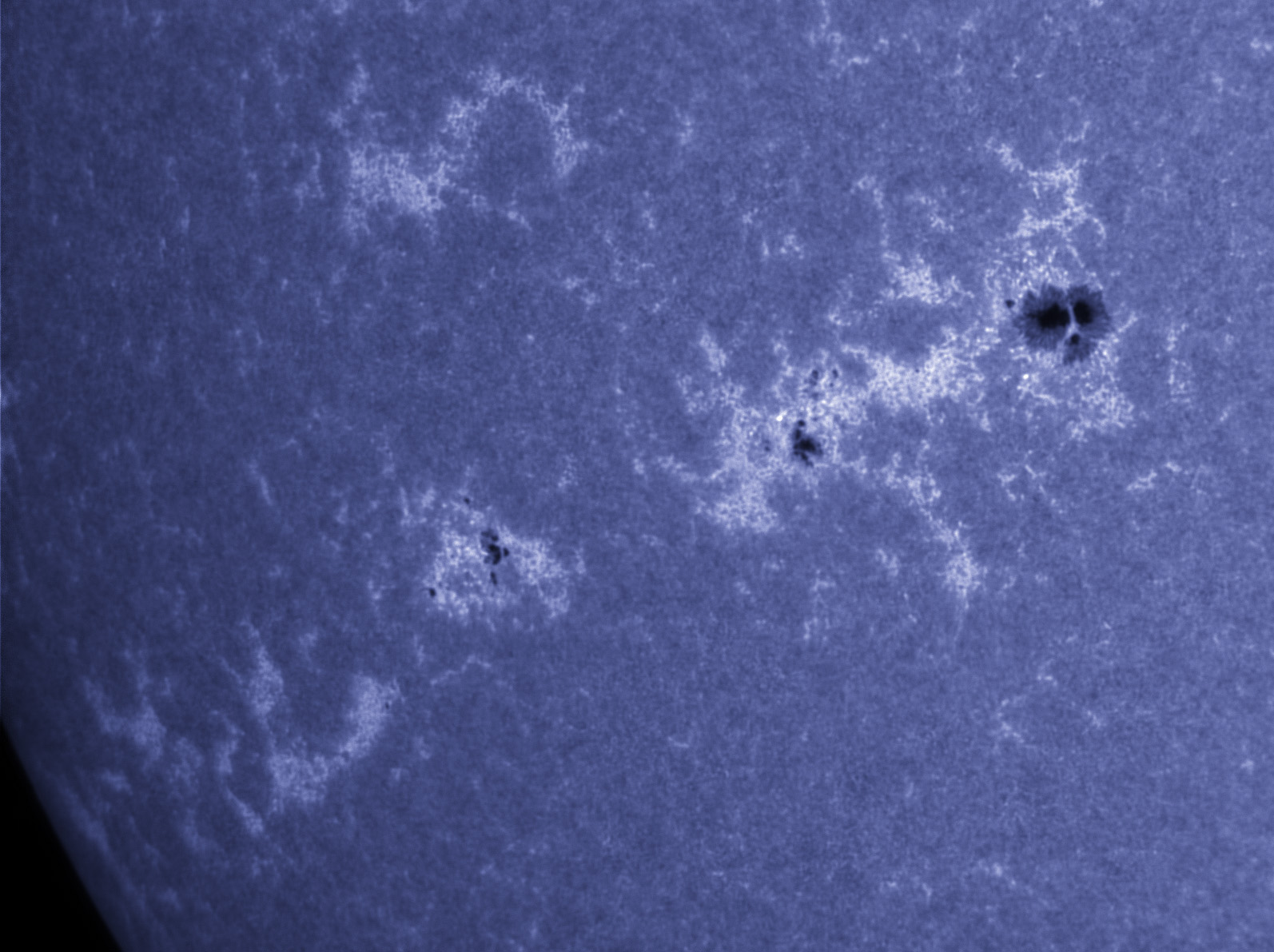 Sunspot 1575 in CaK 09/22/2012