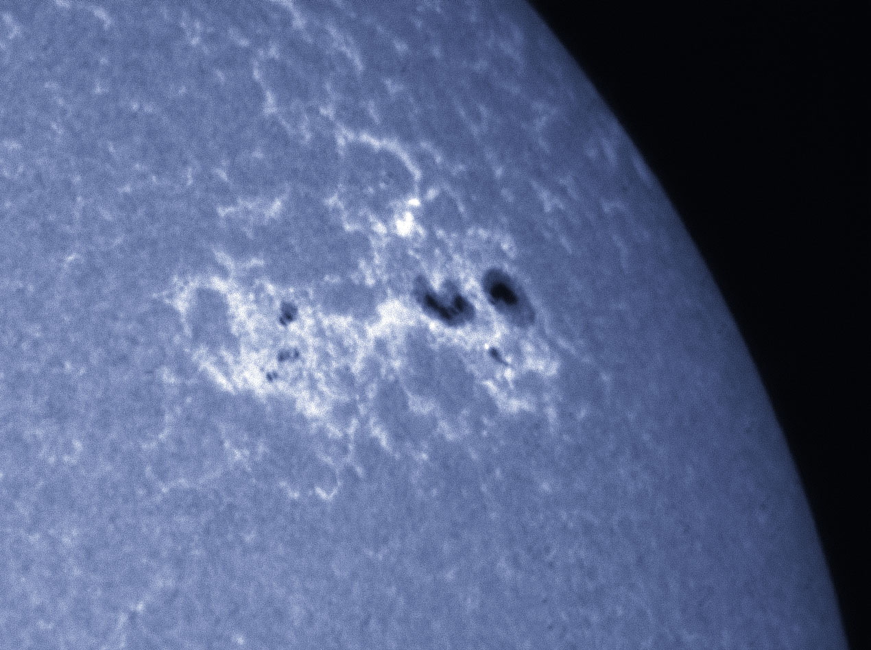 Sunspot 1302 in CaK 10/02/2011
