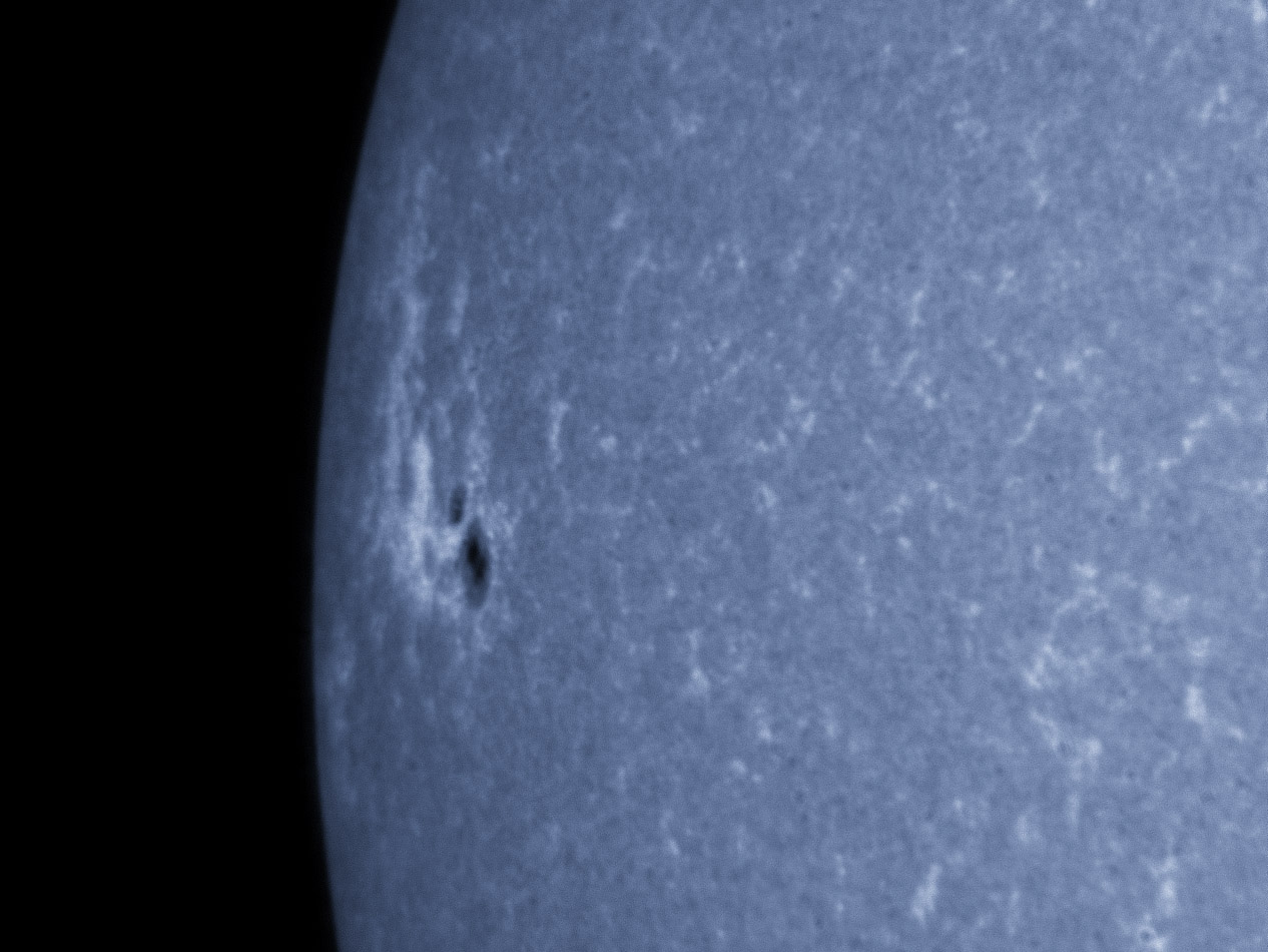 Sunspot 1309 in CaK 10/02/2011