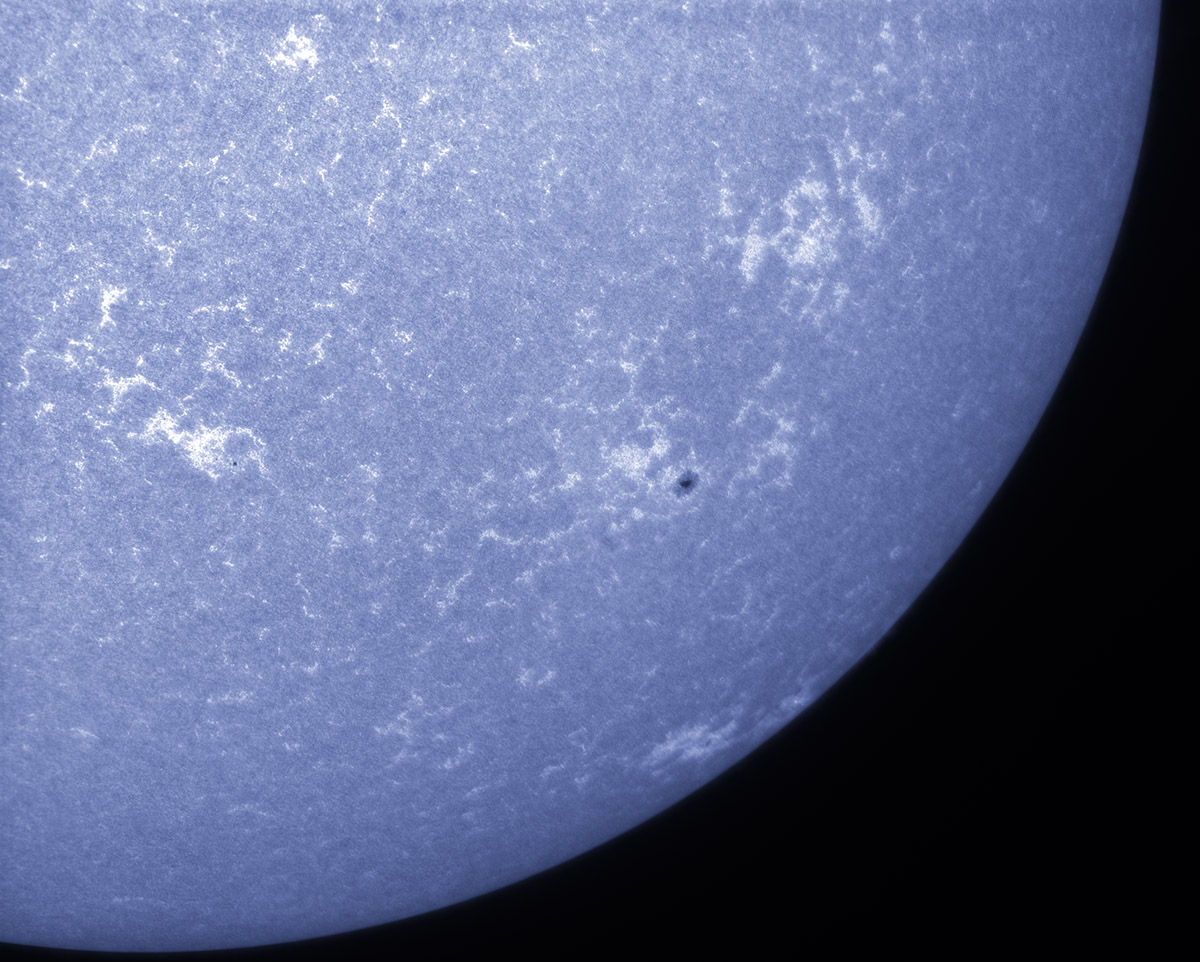 Sunspot 1857 in CaK 10/11/2013