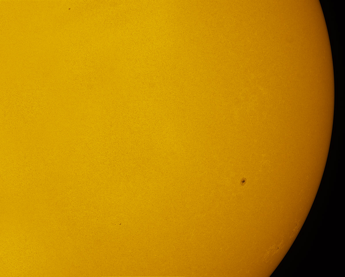 Sunspot 1857 in white light 10/11/2013