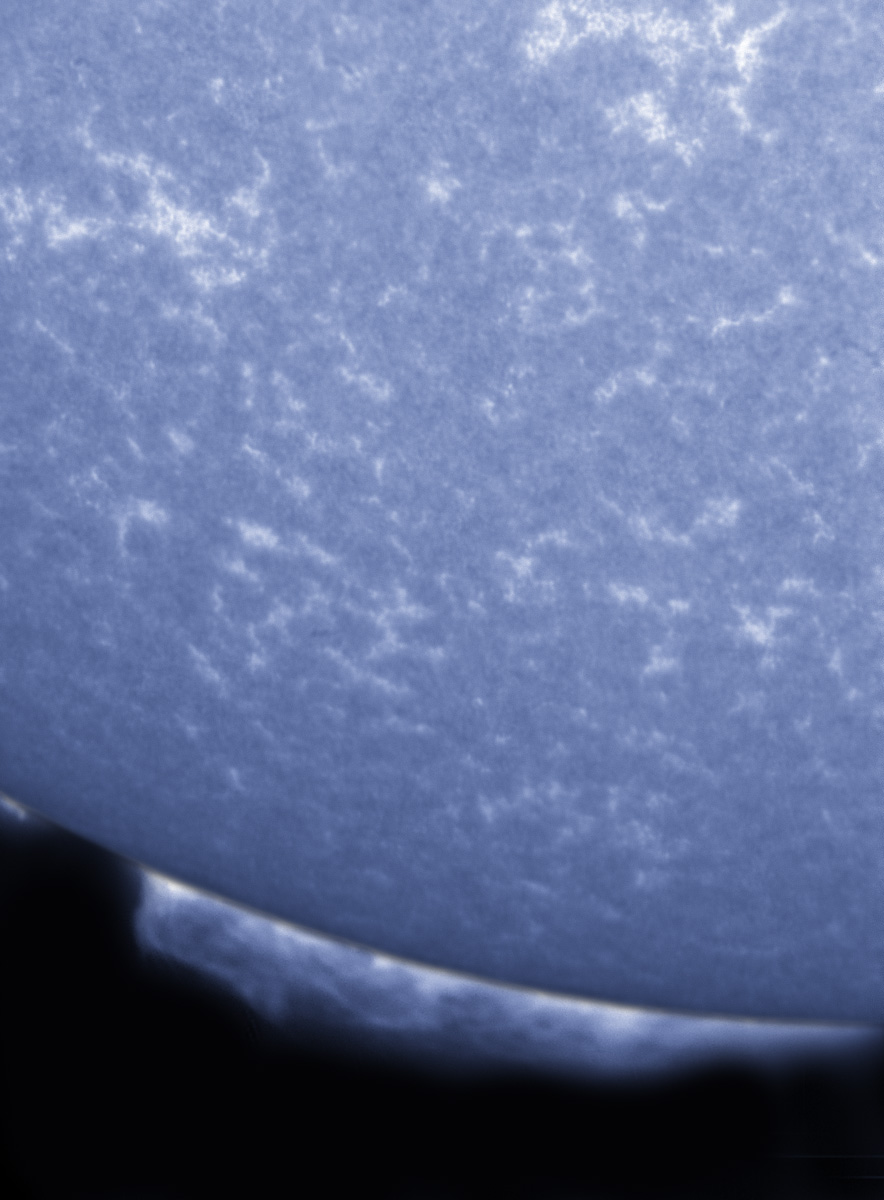 Prominence in CaK 10/27/2012