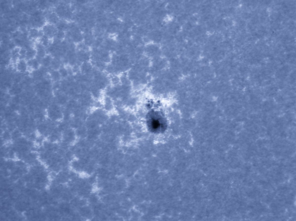 Sunspot 1598 in CaK 10/27/2012