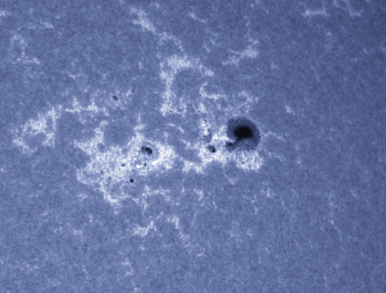 Sunspot 1330 in CaK 10/30/2011