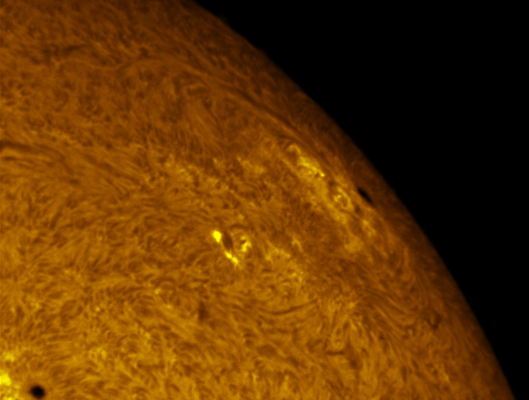 Sunspot 1339 in h-alpha 11/13/2011